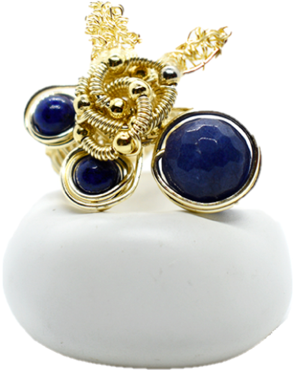 joyas con azul